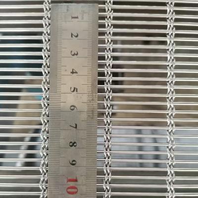 China 4mm-10mm Decorative Screen Mesh Partition Wire Mesh For Suspended Ceiling for sale