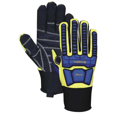China CE EN388 High Abrasion Cut And Impact Resistant Gloves / Rigger Hand Gloves for sale