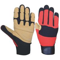China Reinforced Palm High Abrasion Rope Rescue Gloves Long Lasting for sale