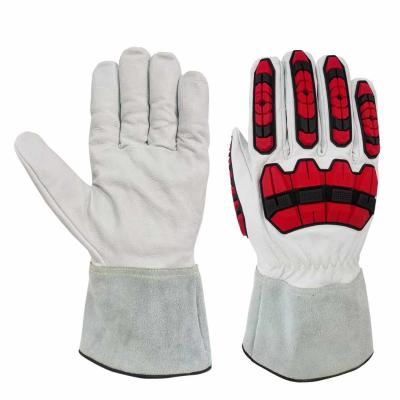 China ANSI Cut A5  Oilfield Impact Gloves / Anti Impact Cut Resistant Gloves for sale