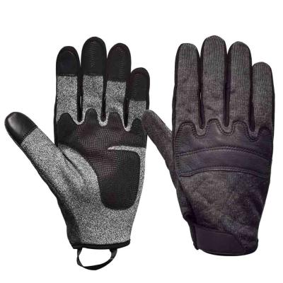 China ANSI ISEA 105-2016 Firm Grip Ansi A5 Cut Resistant Gloves Police Tactical Gloves for sale