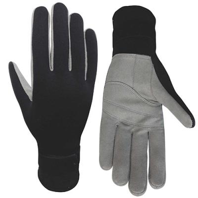 China High Durability Fast Rope Gloves Two Layers Outdoor Sports Gloves for sale