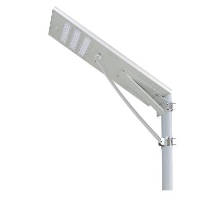 China Outdoor use die casting aluminum material silvery ip66 waterproof High brightness 120W led all in one street light for sale
