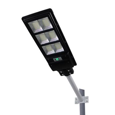 China IP65 60w 120w 180w All In One Solar Led Street Light ABS Remote Control for sale