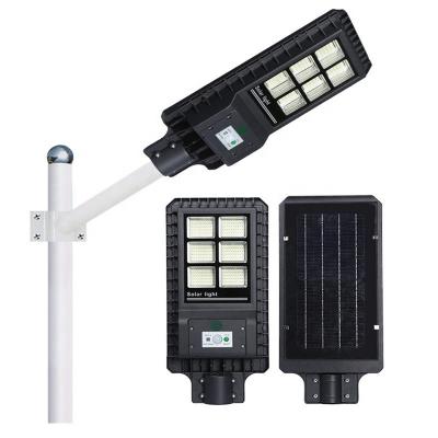 China Garden Ip65 All In One Integrated Solar Street Light Smd 60w 120w 180w Aluminum for sale