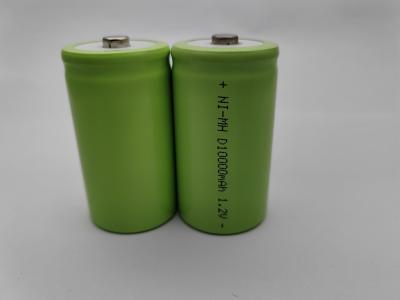 China D SIZE  nickel metal hydride rechargeable batteries 10000 MAH  ， IEC62133 ,UL,KC CE for sale