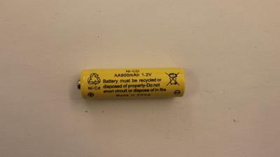 China Non-toxic AA NiCD Rechargeable Flashlight Battery for sale