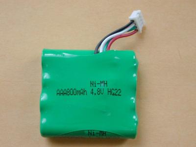 China Walkie Talkie Nimh Battery Packs 4.8V , AA2300 800mAh Batteries for sale