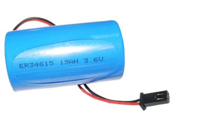 China High Power Cylindrical Li-SOCl2 Battery  for sale