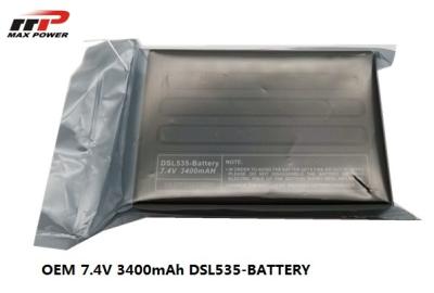 China OEM da bateria 7.4V 3400mAh do polímero do lítio da vista do tonalizador térmico com PC preto Shell com o UL dos CB do KC à venda