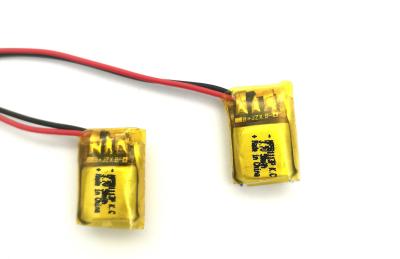 Chine Batterie 50mAh de polymère de lithium de casque d'écouteur de Bluetooth avec l'approbation de l'UL ROHS de la CE de CB de kc à vendre