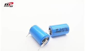 Chine Batterie d'ER14250 1200mAh Li SOCI2 3,6 V, batterie d'ion de lithium de Primarty 1/2AA à vendre