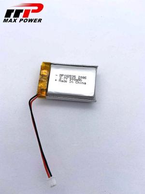 China Medical Device 102535 900mAh 3.7V Lithium Polymer Battery Korea market with KC CB for sale