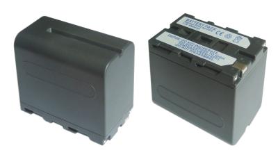 中国 NP F970 NP-F960デジタルのビデオ6600mAh再充電可能な李イオン電池のパック 販売のため