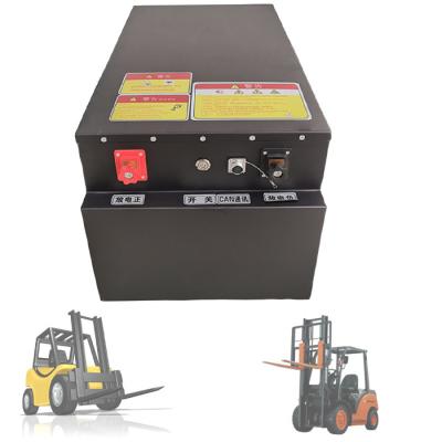 China 7168Wh AGV Forklift Lithium LiFePo4 Battery Pack 24V 280Ah for sale