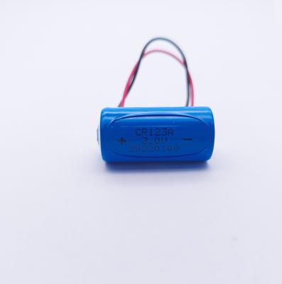 China bateria cilíndrica de 3.0V CR123A 10CM 3600mAh Li SOCl2 à venda