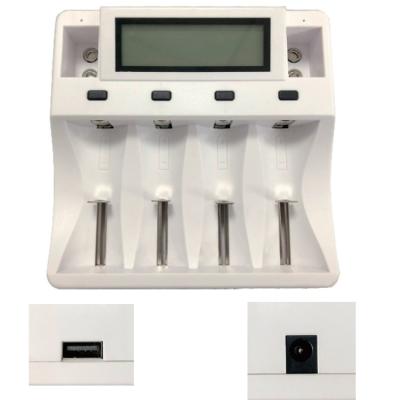 China Lithium battery Charger Smart lithium charger USB LCD charger à venda