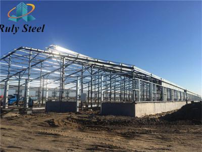 China Prefab Steel Structure Metal Warehouse Workshop Factory Buildings For Large Quantities for sale