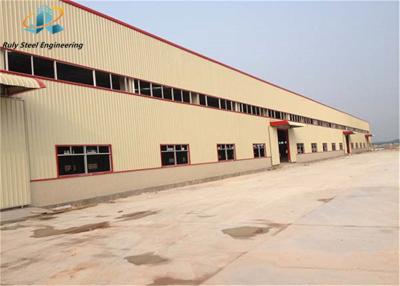 China Construcción de acero modular estructura de acero de trabajo pesado planta industrial para operaciones de fabricación en venta