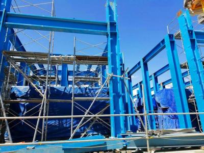 China Prefabricated Steel Structure Fabrication Intelligent Resilient For Advanced Manufacturing for sale