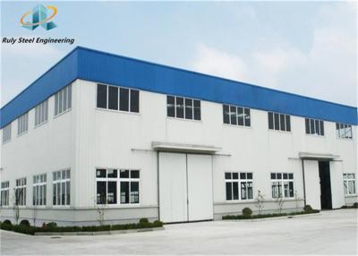 China Prefabricated Large Span Steel Structure Metal Building Industrial Hall Workshop Warehouse for sale
