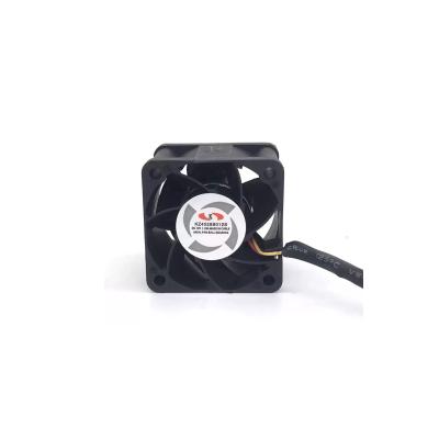 中国 KZ4028B012S Axial Flow Fan 40x40x28 mm 12V 1.23A Ball Bearing 2pin 3pin High Speed Cooling Fan for Power Supply 販売のため