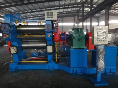 China 22 Inch Two Roll Mixing Mill 90Kw Rubber Kneading Machine for sale