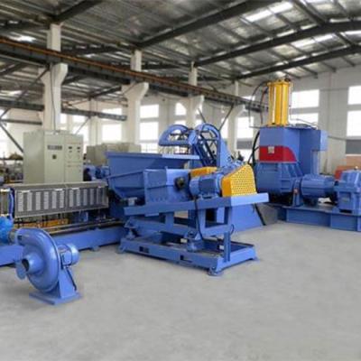 China PVC Waste Plastic Granulator Plastic Recycling Line 185KW 110L for sale