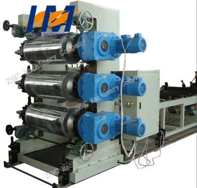 China 380V Plastic Sheet Extrusion Line , PVC Plastic Sheet Making Machine for sale