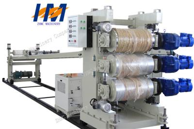 China PVC Flooring Plastic Sheet Extrusion Line , 2000kg PVC Sheet Production Line for sale