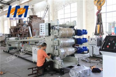 China Single screw ABS Sheet Extrusion Line 380V 50HZ 3 Phase 2300mm x 3000mm x 3000mm for sale