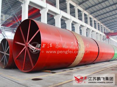 China CE Φ4.8 56m Hydraulic Metallurgy Rotary Kiln for sale