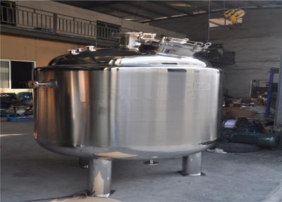 China 1000L Stainless Steel Fermentation Tanks Steam Heating / Electric Heating for sale