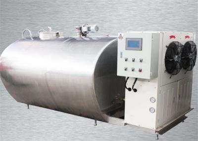 China Eficacia alta de la leche del tanque sanitario del enfriamiento con el compresor de la refrigeración en venta