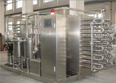 China 1000 LPH Milk Fruit Juice Pasteurization Machine SS 304 / SS 316 Material for sale