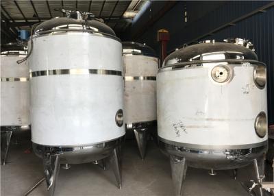 China Kaiquan Large Fermentation Tanks SUS316L / SUS304 Steam Heating Insulation for sale