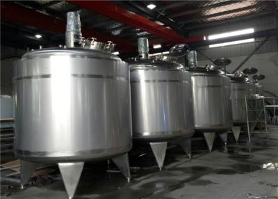 China 3000L 4000L 5000L Stainless Steel Storage Tanks For Foods / Dairy Products for sale