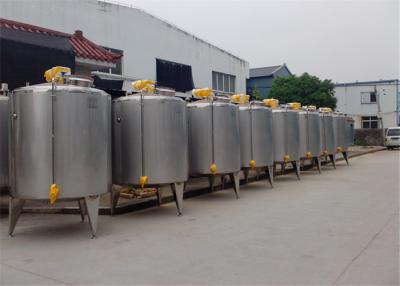 China Sanitary Mixing Tanks / Stainless Steel Mixing Tank With Agitator Corrosion Resistant for sale