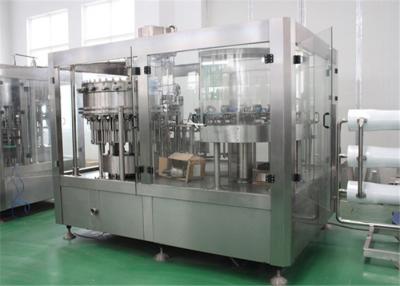 China PVC Bottle Orange Juice Production Line , 2000 BPH Drinking Water Filling Machine for sale