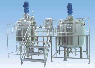 China GMP Liquid Mixing Tank Electric Heating / Steam Heating For Drugs Medicine for sale