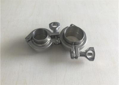 China Kaiquan Sanitary Tri Clamp Ferrule SS304 Equal Shape With Gasket Easy Install for sale