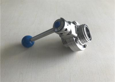 China Industrial Butterfly Valves , Threaded Butterfly Valve For Pipe Connection for sale