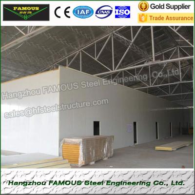 China Metal Thermal Insulation Cold Room Panel Storage 50mm White Grey Sandwich Panel for sale
