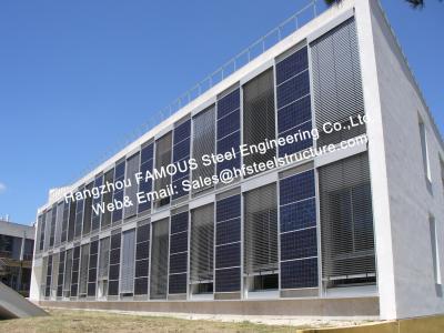 China Solar Building-Integrated PV (Photovoltaic) Façades Glass Curtain Wall with Solar Modules Cladding for sale