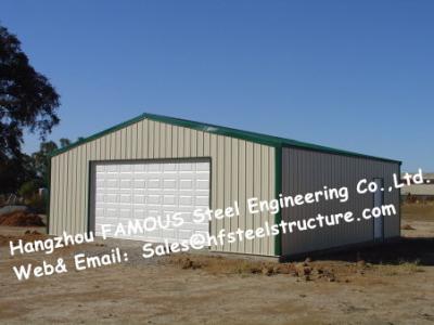 China Bespoke Pre Engineered Steel Buildings Customized Size For Car Garage for sale