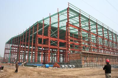 China Projeto e fabricação de aço industriais de plantas do aço estrutural das construções à venda