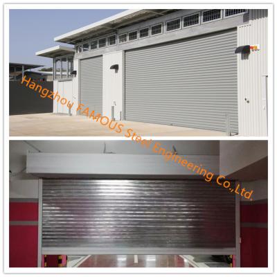 China Fire Prevention Motorized Folding Doors American Standard Fire Resistance Steel Sliding Door for sale