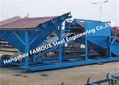 China Structural Steel Frames For Stacker Feed Conveyor And Bridge Reclaimer Hopper for sale