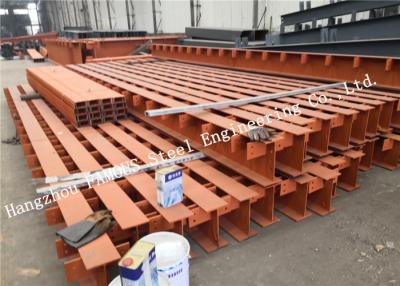 China Prefabricated Q355b Strength Galvanized Structural Steel Fabrications Steel Member Surface Painting for sale