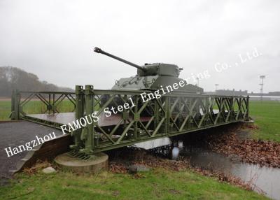 中国 ヨーロッパEUの標準的な軍の緊急の鋼鉄ベイリー橋のDeckingのパネル 販売のため
